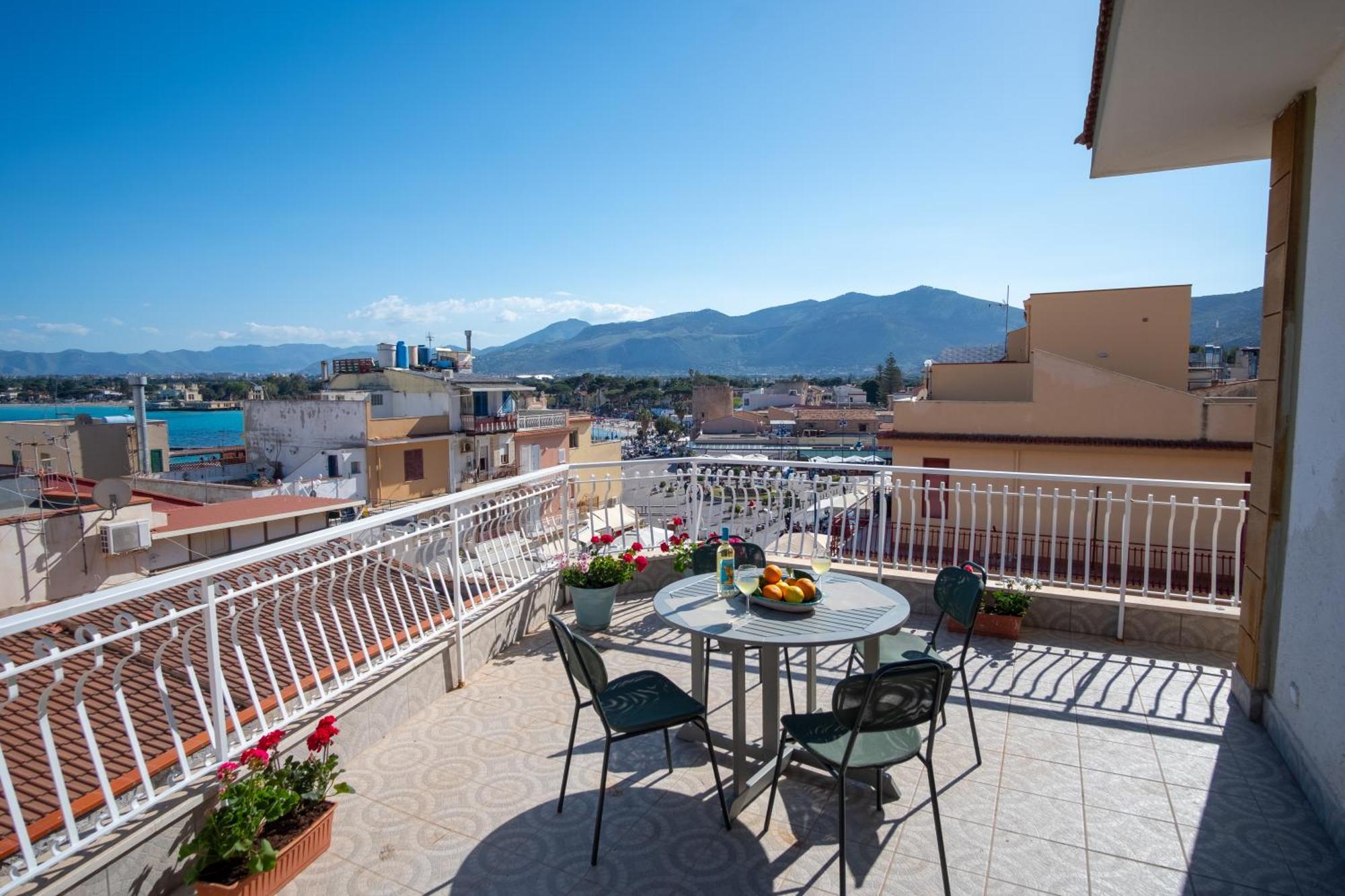 Ferienwohnung Mondello Sunsea House Exterior foto