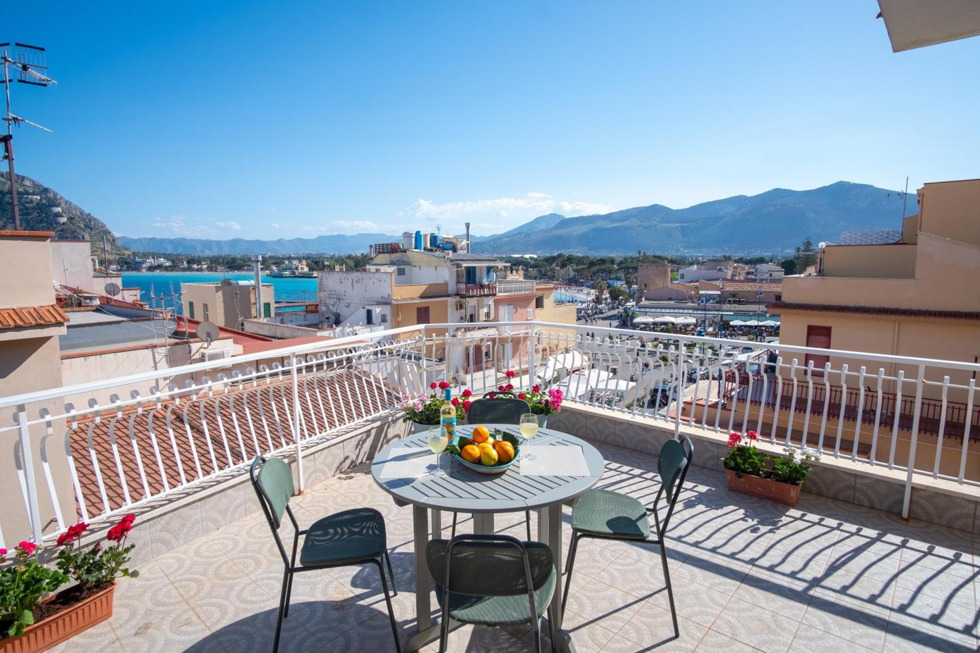 Ferienwohnung Mondello Sunsea House Exterior foto