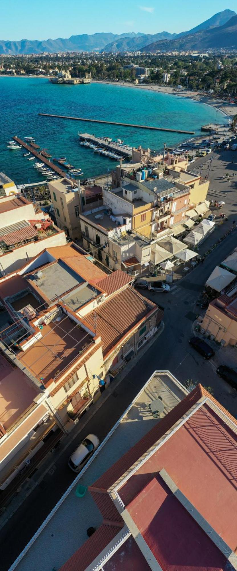 Ferienwohnung Mondello Sunsea House Exterior foto