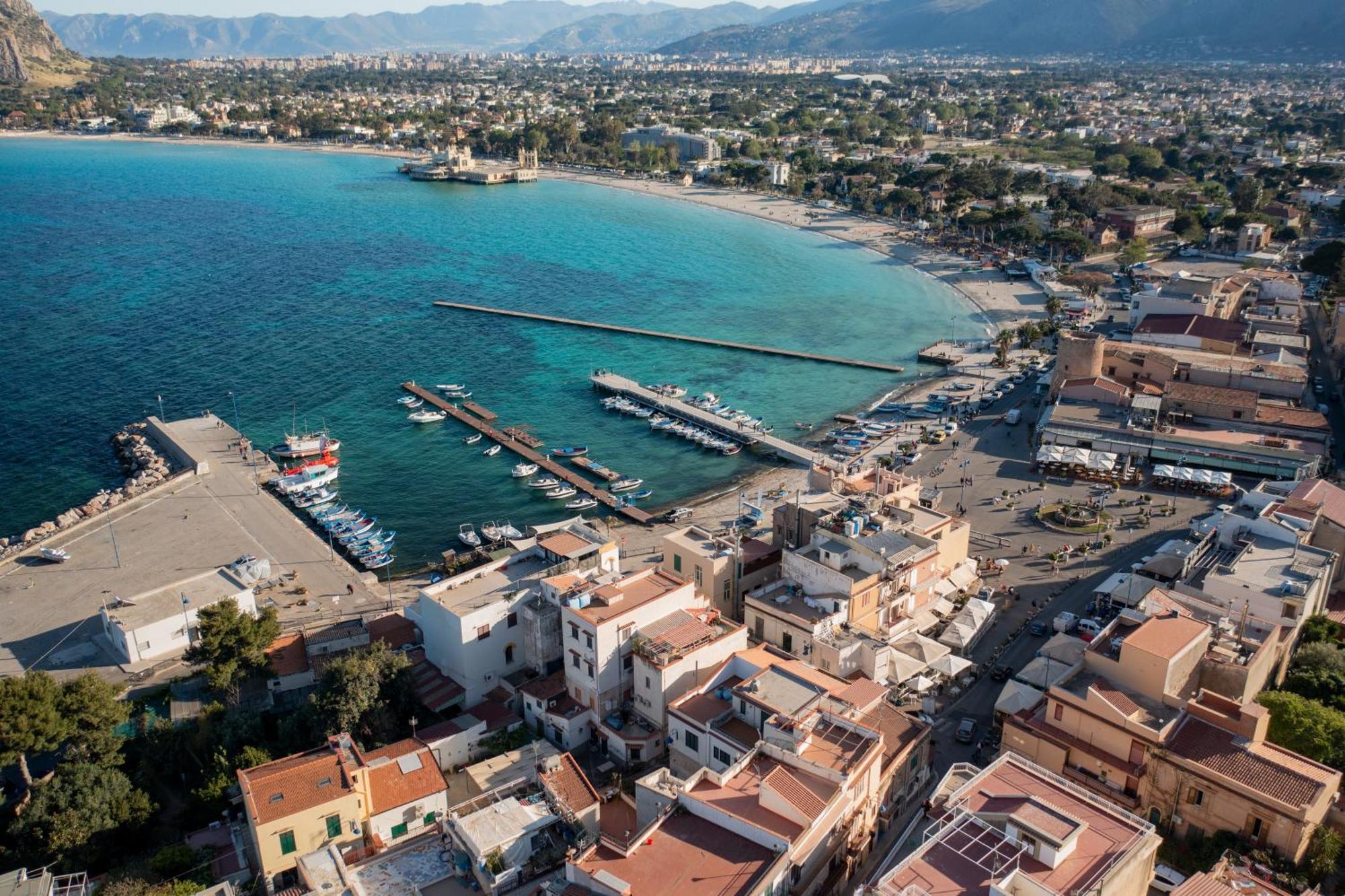 Ferienwohnung Mondello Sunsea House Exterior foto