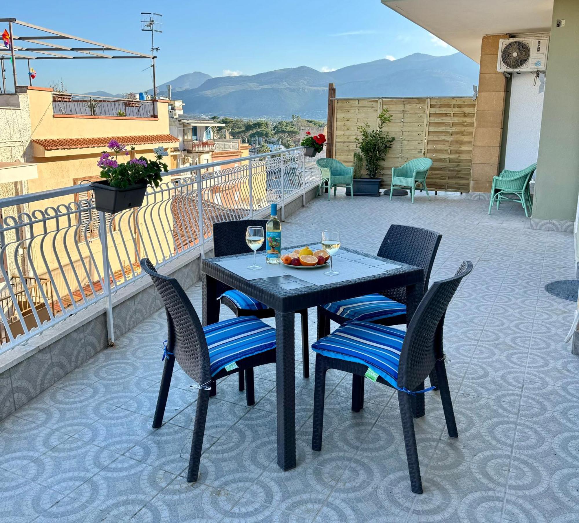 Ferienwohnung Mondello Sunsea House Exterior foto